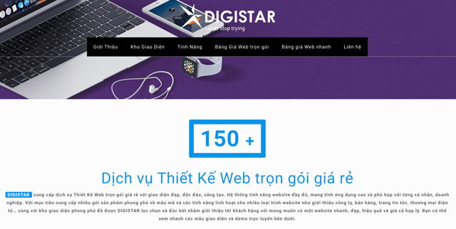 Công ty thiết kế website uy tín tại Hà Nội Digiweb
