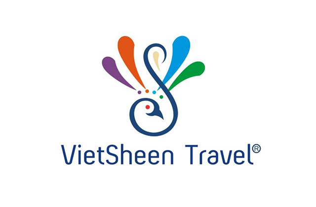 Logo du lịch VietSheen Travel