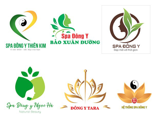 Mẫu logo spa Đông y