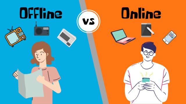 Nên chọn Marketing Online hay Marketing Offline?