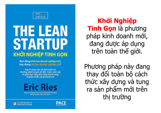 Sách Khởi nghiệp tinh gọn của Tác giả Eric Ries - Sách hay nhất nên đọc trước khi khởi nghiệp