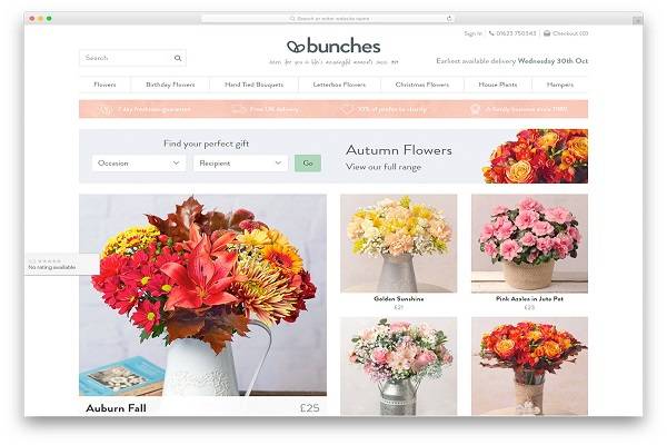 Website bán hoa tươi giúp khách hàng đặt hoa nhanh chóng