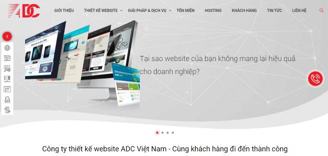 Công ty thiết kế website uy tín tại Hà Nội Adc Việt Nam
