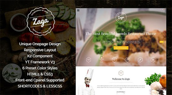Thiết kế website nhà hàng đơn giản nhưng vẫn sang trọng