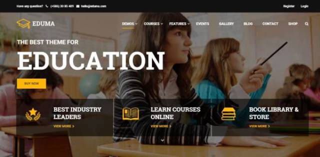 Thiết kế website giáo dục trường học uy tín chuyên nghiệp