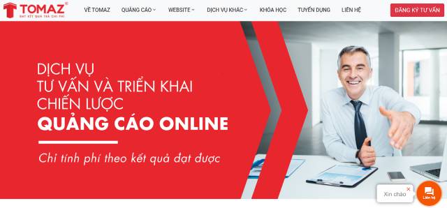 Thiết kế website tại Quảng Ngãi - Tomaz